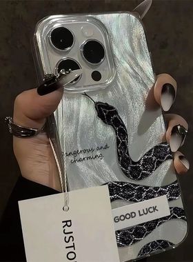 黑色纹理蛇适用vivoX20010090手机壳s302018羽纱Y300200支架