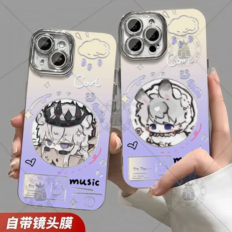 恋与深空沈星回羽纱手机壳苹果17华为畅享70一加15OPPOA96红米K80