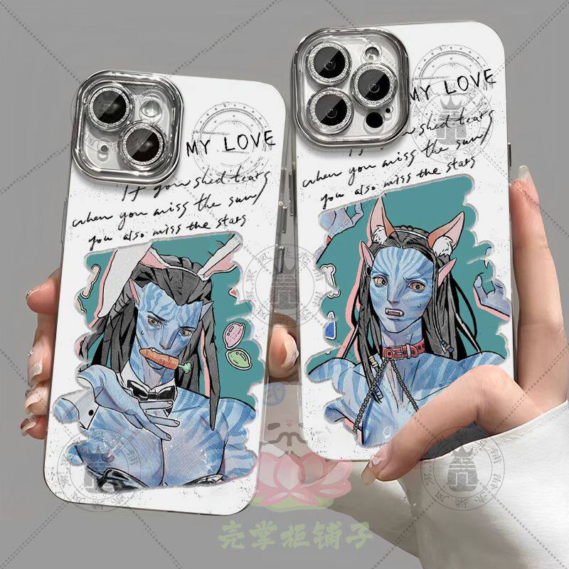 阿凡达2水之道Q版手机壳适用红米k60vivo华为苹果xOPPO一加11小米