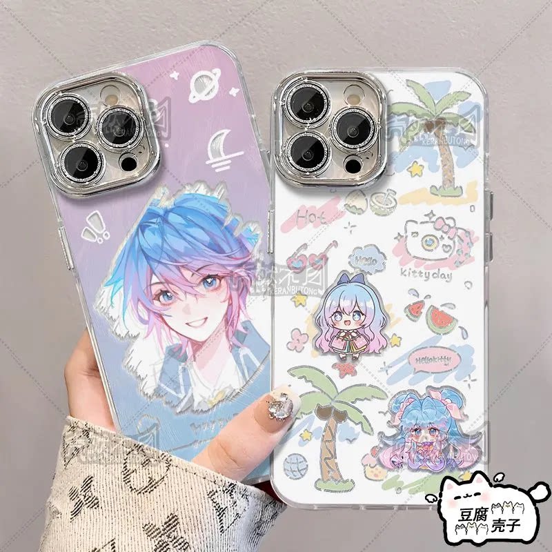 唐舞桐Q版斗罗大陆羽纱手机壳适用OPPOa55g苹果华为荣耀vivo一加