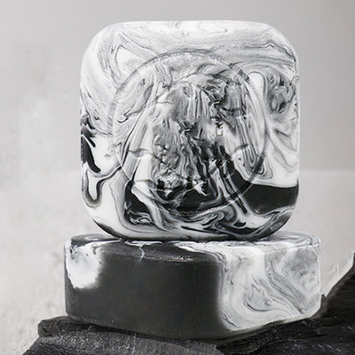 【3块装】Volcanic mud火山泥皂死海盐手工皂沐浴香皂清洁竹炭皂