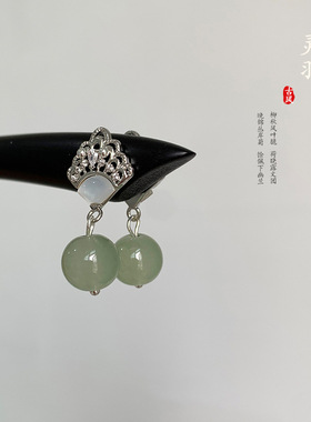 深海白蝶贝手工正宗檀木发簪中式