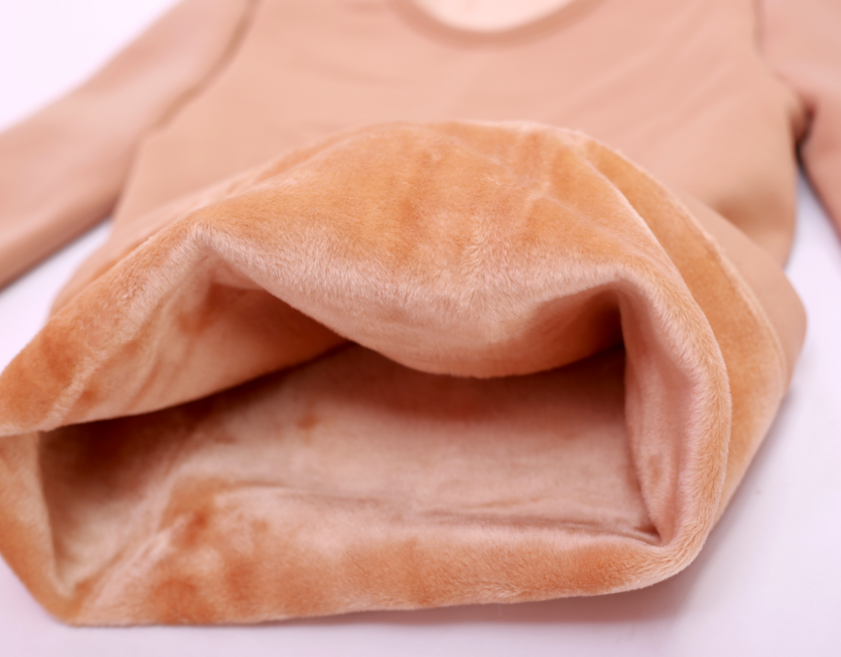 儿童肉色打底衣加厚加绒舞蹈隐形打底衣演出服男女童肤色保暖内衣