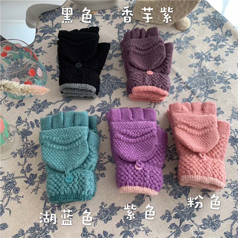 韩国温柔复古ins加绒方便女加厚