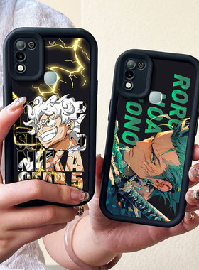 适用于Infinix Hot 9Play Hot10Play Hot11Play手机壳 金刚砂海贼王保护套 悟空全包防摔保护软壳