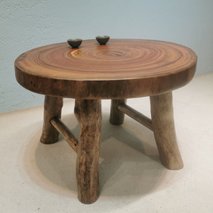 香樟木阳台茶桌原生态实木民宿侘寂风根雕茶几茶桌椅组合小型茶桌