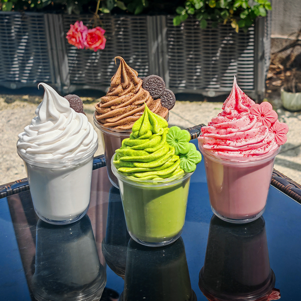 仿真冰淇淋假模型雪糕店摆件