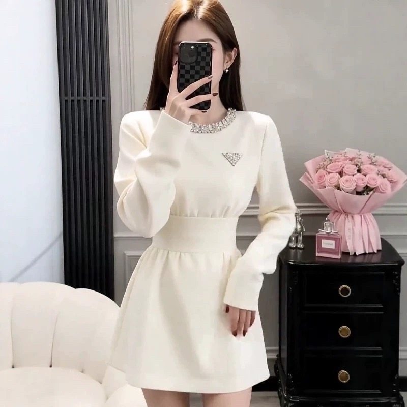小香风富家千金收腰气质连衣裙2026年春季新款高级感短裙裙子女装,女装/女士精品,卫衣/绒衫,淘宝优惠券,粉丝福利购,淘宝优惠卷
