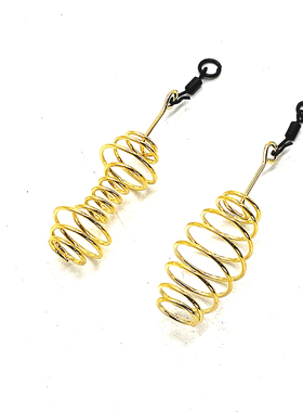 远投滑漂底钓带窝弹簧钓鱼线组打窝器精准带饵配重做窝钓鱼小配件