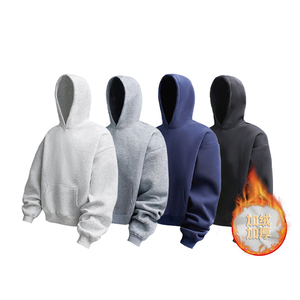 2W件 420g加绒款 连帽套头卫衣光板可得物3D WY801-JR P48,男装卫衣,电商A030-1