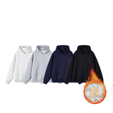 5W件华棉420g加绒款连帽套头卫衣光板可得物白底WY801-JR特P35，男装卫衣，电商A030-1