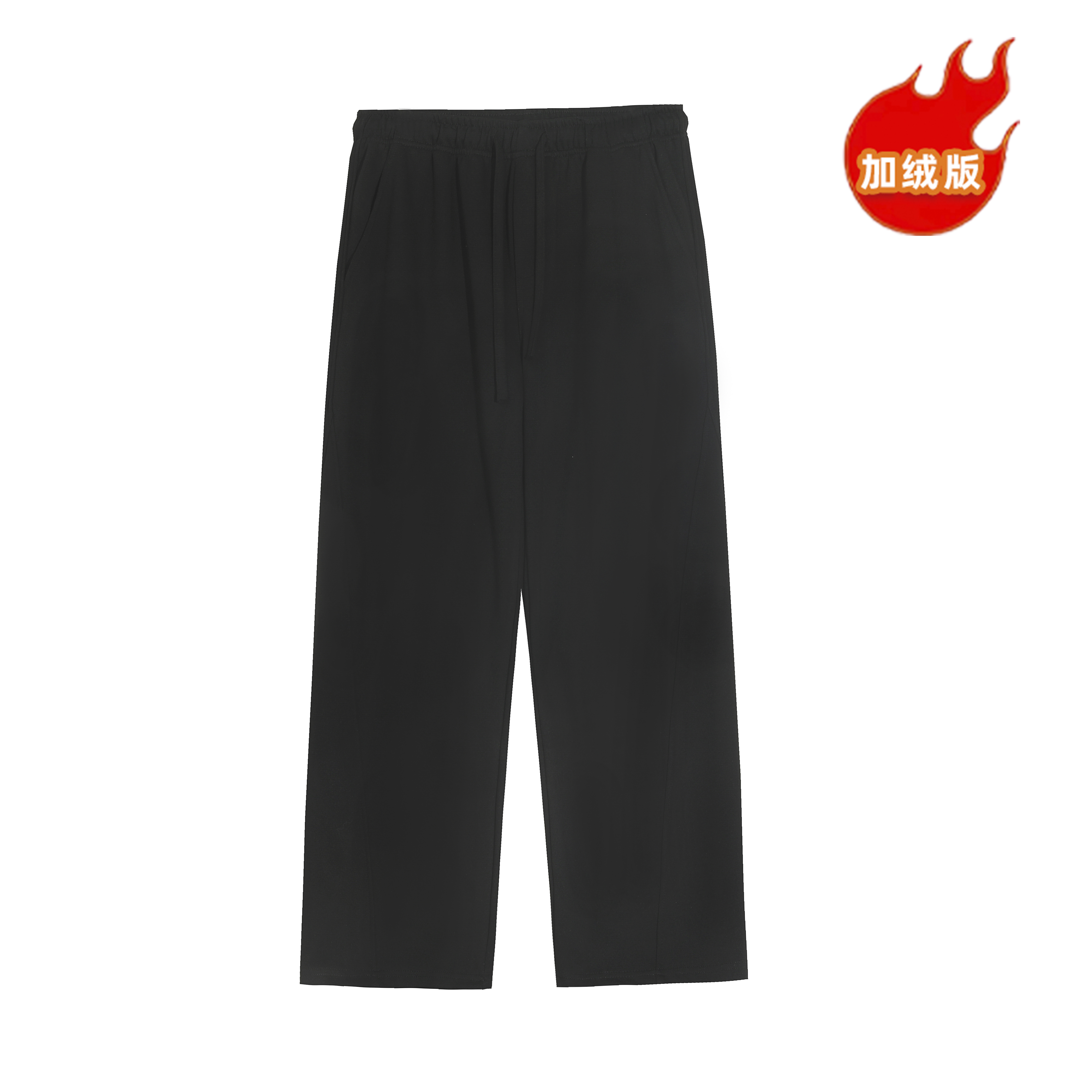 2000件300g秋季美式宽松直筒休闲裤白底K195-JRP35，男装休闲裤，电商A030-1