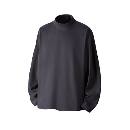 2026春款10万件280g 新款宽松长袖打底德绒长T3D T2601 P12.5