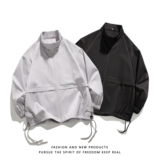 1000件破卡复合320g2026春款美式户外立领外套夹克白底JK5030P55，男装夹克，电商A030-1