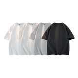 1千件曼巴棉280g2026春款圆领解构短袖t恤男潮牌美式3DT2618P15，男装T恤，电商A030-1