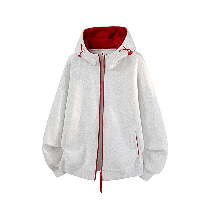 9万件华棉330g2026秋季连帽开衫卫衣华棉3D冷光WY616特P36，男装卫衣，电商A030-1