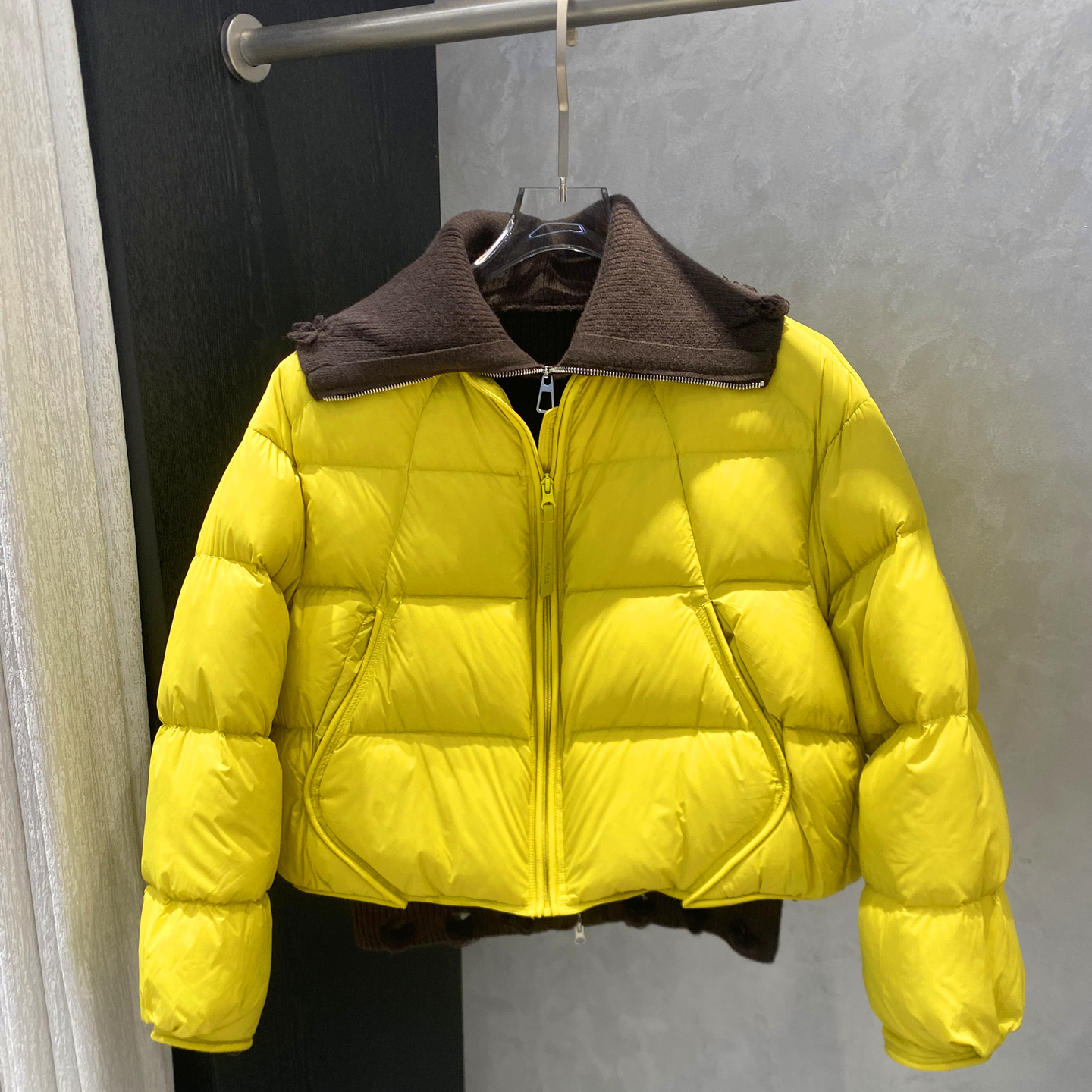 韩版羽绒服女大翻领脱卸宽松真两件白鸭绒加厚面包服短外套潮