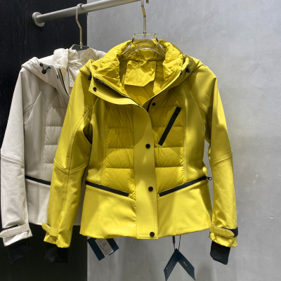 运动风白鹅绒保暖羽绒服