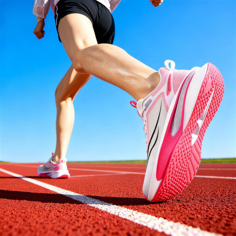新款男女通用跑步鞋春季专业竞速减震耐磨运动鞋碳板亲子夜间跑鞋