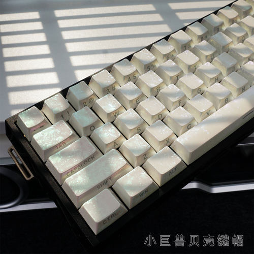 小巨兽PBT贝壳键帽原厂高度