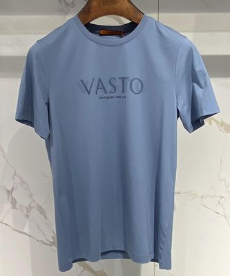 新款华斯度VASTO/专柜正品男装夏季短袖休闲圆领T恤衫21Y051116