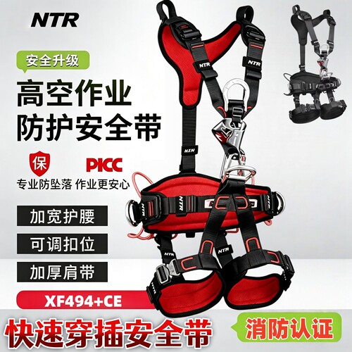 NTR耐特尔国标五点式安全带
