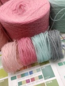 外贸尾单马海毛羊毛混纺手工DIY钩织帽子围巾毛衣毛线一份价 包邮