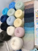 进口万支羊毛马海毛手感柔软不扎秋冬钩织帽子围巾毛衣毛线一份价