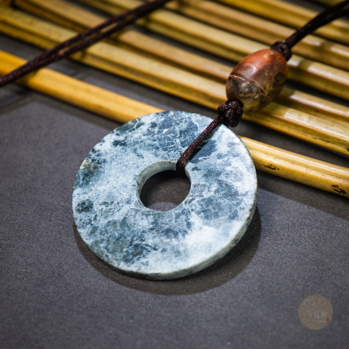 子韵古玉高古良渚梅岭玉素玉璧把件玉石原石吊坠中原古董珠宝老玉