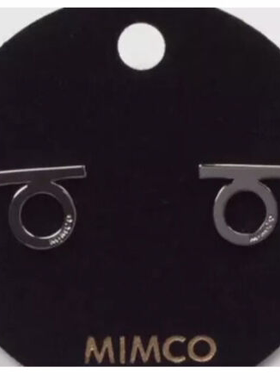 澳大利亚新款银色耳钉耳环时尚轻奢品牌饰品耳钉charmer