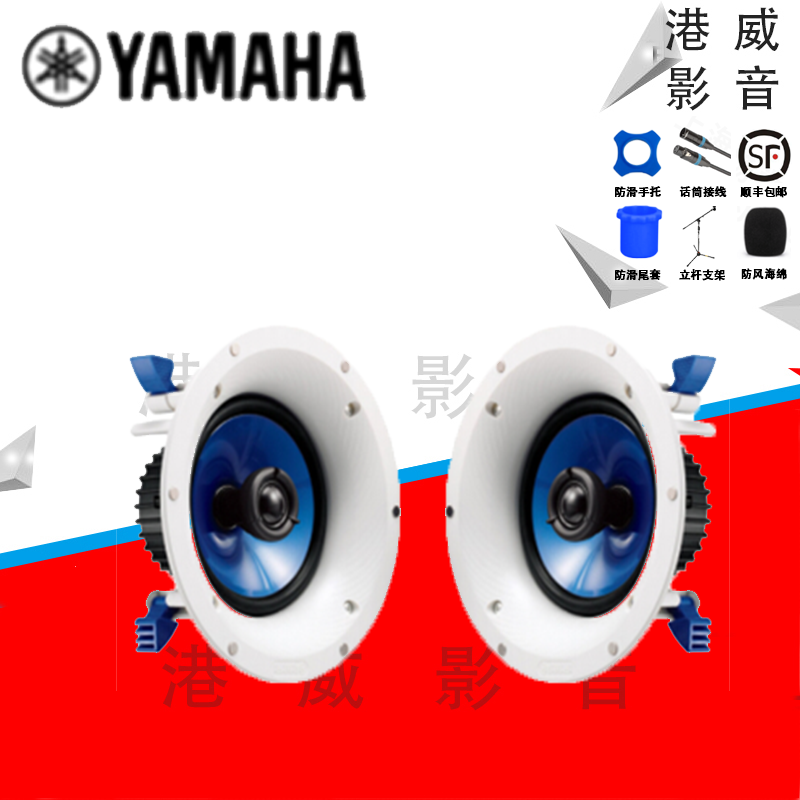 Yamaha/雅马哈 NS-IC600 800吸顶会议环绕音箱 正品行货