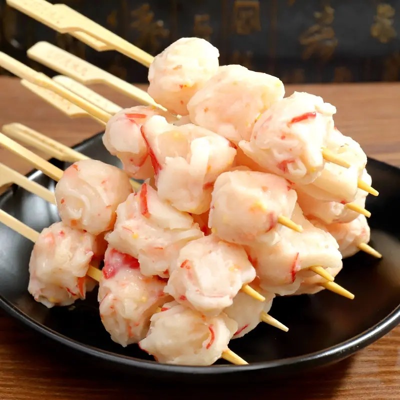 龙虾丸串380g一袋10串火锅食材串串香麻辣烫 好炖关东煮