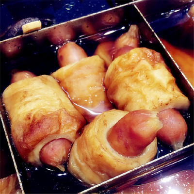 好炖关东煮食材香肠鱼糜卷火锅鱼丸肉肠  竹轮香肠卷 20个