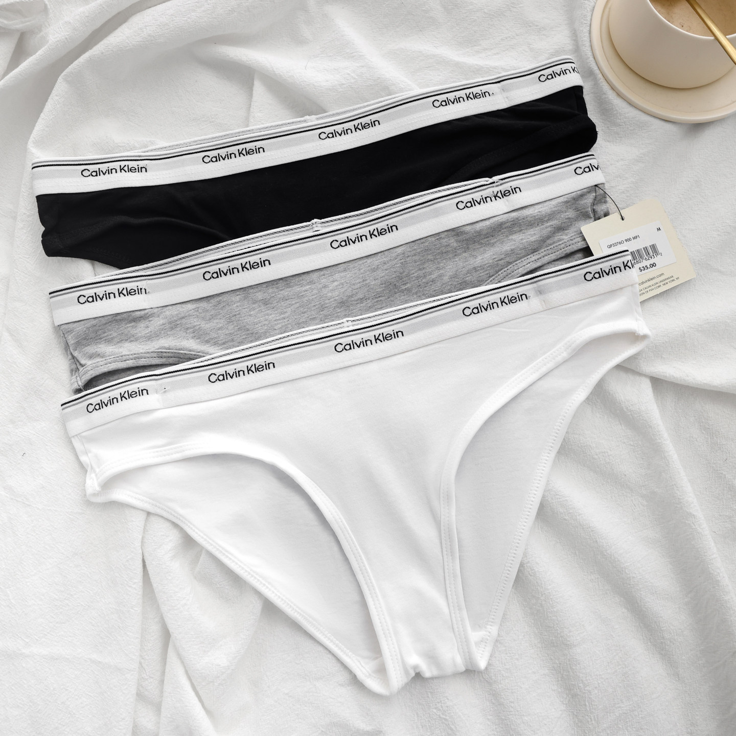 CalvinKlein女士三角内裤舒适新