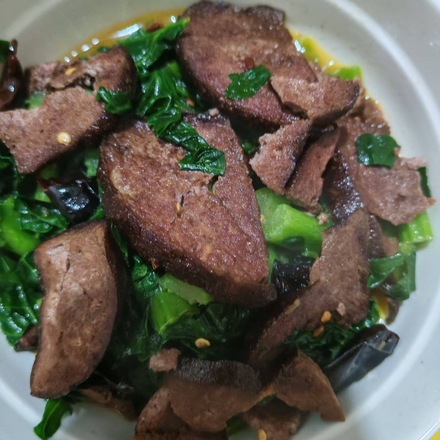 云贵特产猪血豆腐丸子农家自制血豆腐粑云南烟熏猪血圆子云南特产