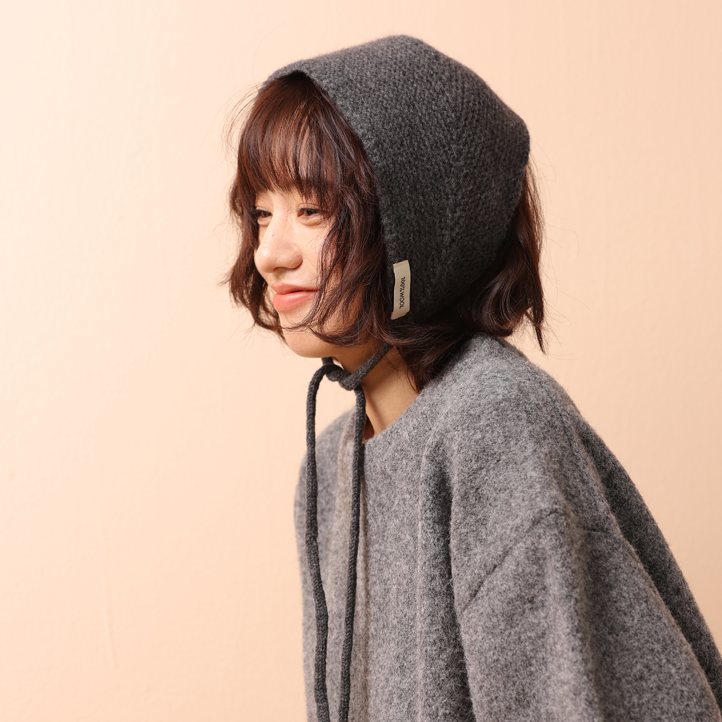 100%羊毛针织毛线耳罩女冬保暖防风防寒护耳包耳捂子耳暖围脖耳套