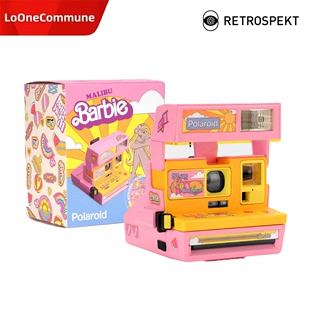 新品 Polaroid宝丽来600相机Barbie官方联名拍立得马里布芭比限量