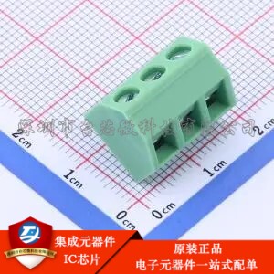 5.08mm 1x3P 排数:1 每排P数:3 直插 KF127S-5.08-3P 插件,P=5.08