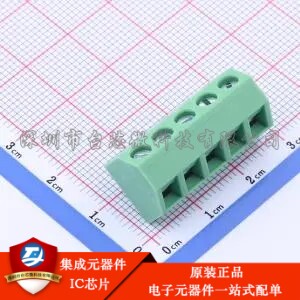 5.08mm 1x5P 排数:1 每排P数:5 直插 KF127S-5.08-5P 插件,P=5.08