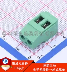 5.08mm 1x2P 排数:1 每排P数:2 直插 DG129-5.08-02P-14-00A(H)