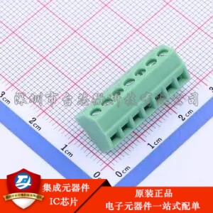 3.5mm 1x7P 排数:1 每排P数:7 直插 KF127S-3.5-7P 插件,P=3.5mm