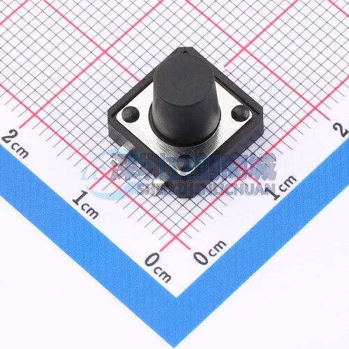 TS-1003S-10526 SMD-4P,12x12mm 轻触开关 单刀单掷 圆形按钮 立