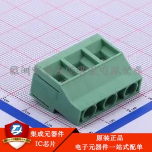 1x3P 9.52mm 直插 排数:1 每排P数:3 DB910-9.52-3P-GN-S 插件,P=