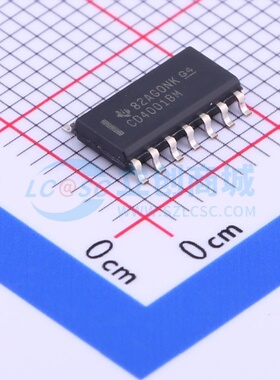 逻辑门 CD4001BM SOIC-14 TI/德州 电子元器件配单原装正品