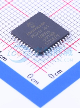 单片机(MCU/MPU/SOC) PIC24FJ64GB004T-I/PT TQFP-44 MICROCHIP(