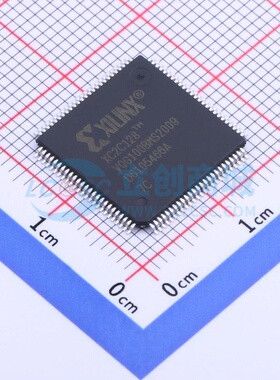 可编程逻辑器件(CPLD/FPGA) XC2C128-7VQG100C VQFP-100 XILINX/