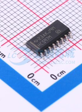 移位寄存器 CD74HC597M SOIC-16 TI/德州 电子元器件配单原装正品
