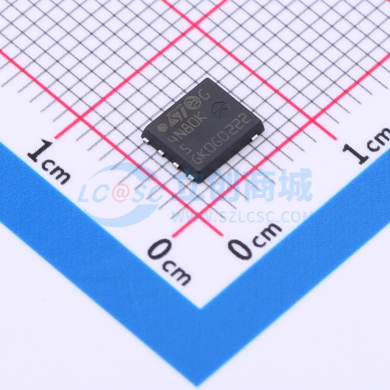 场效应管(MOSFET) STL4N80K5 VDFN-8 ST(意法半导体) 电子元器件