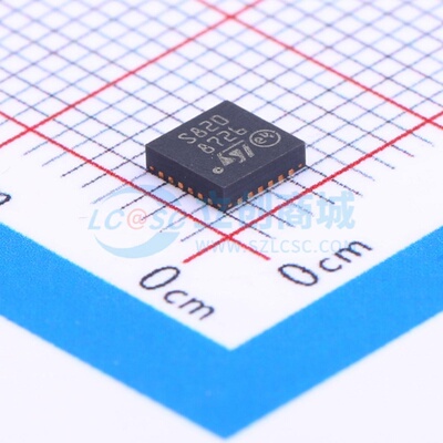 步进电机驱动芯片 STSPIN820 QFN-24 意法半导体芯片 电子元器件
