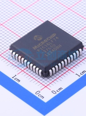 单片机(MCU/MPU/SOC) PIC16LF74-I/L PLCC-44(16.6x16.6) MICROCH